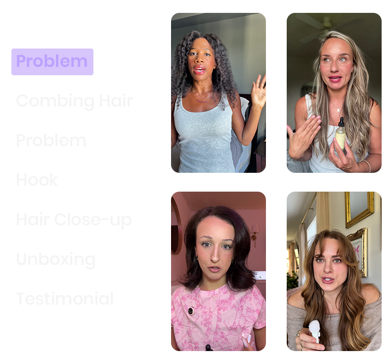 Haircare Ad Examples