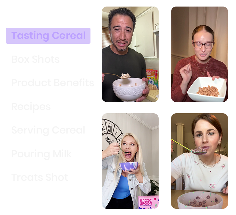 Food Ad Examples